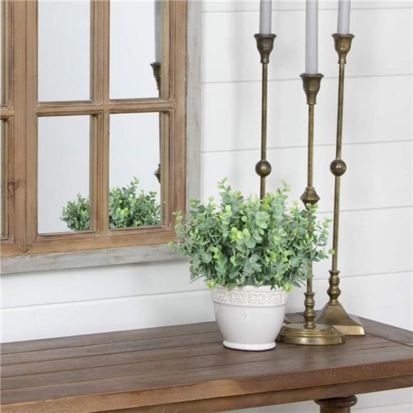 Artificial 6Pcs Faux Eucalyptus Leaves Stems Spray Fake Plants Indoor Eucalyptus - Picture 7 of 7